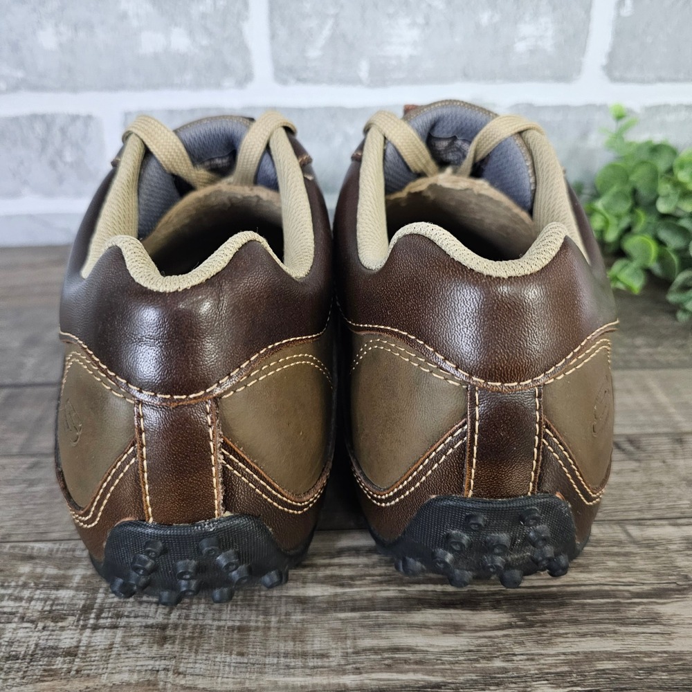 Skechers Urbantrack Browser Men's Brown Leather Sneakers Size 10.5 61751 - Picture 5 of 9